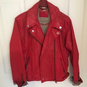 Levi’s Red denim jacket